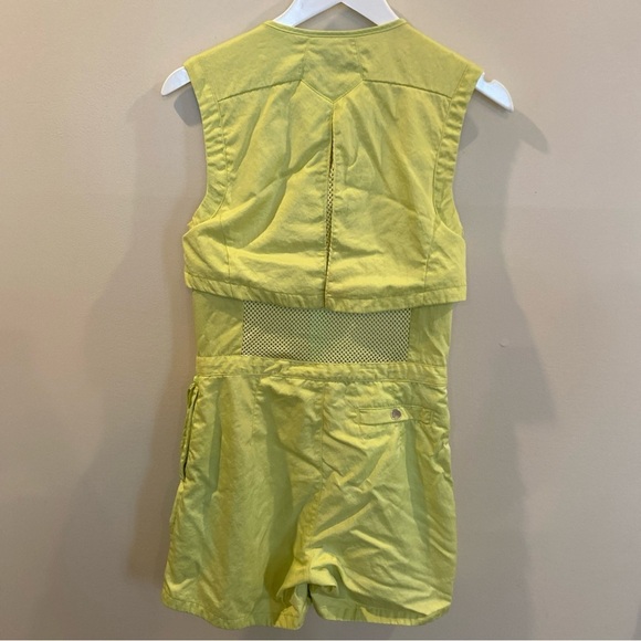 Air Jordan Heatwave Flight Suit Romper Neon Yellow Womens XS - Picture 5 of 6